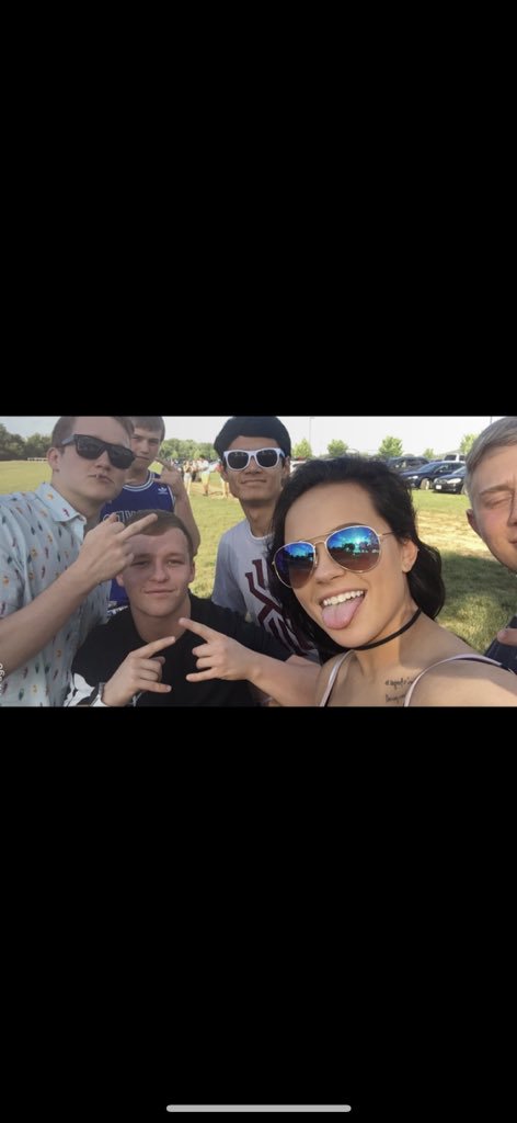 amjohnston6's tweet photo. Huge happy birthday to one of my closest friends @maggieclyburnn hope you had a good ass birthday mags! Thank you for all the crazy memories we have🙂😂 #ripPF https://t.co/SmhaSOGYhe