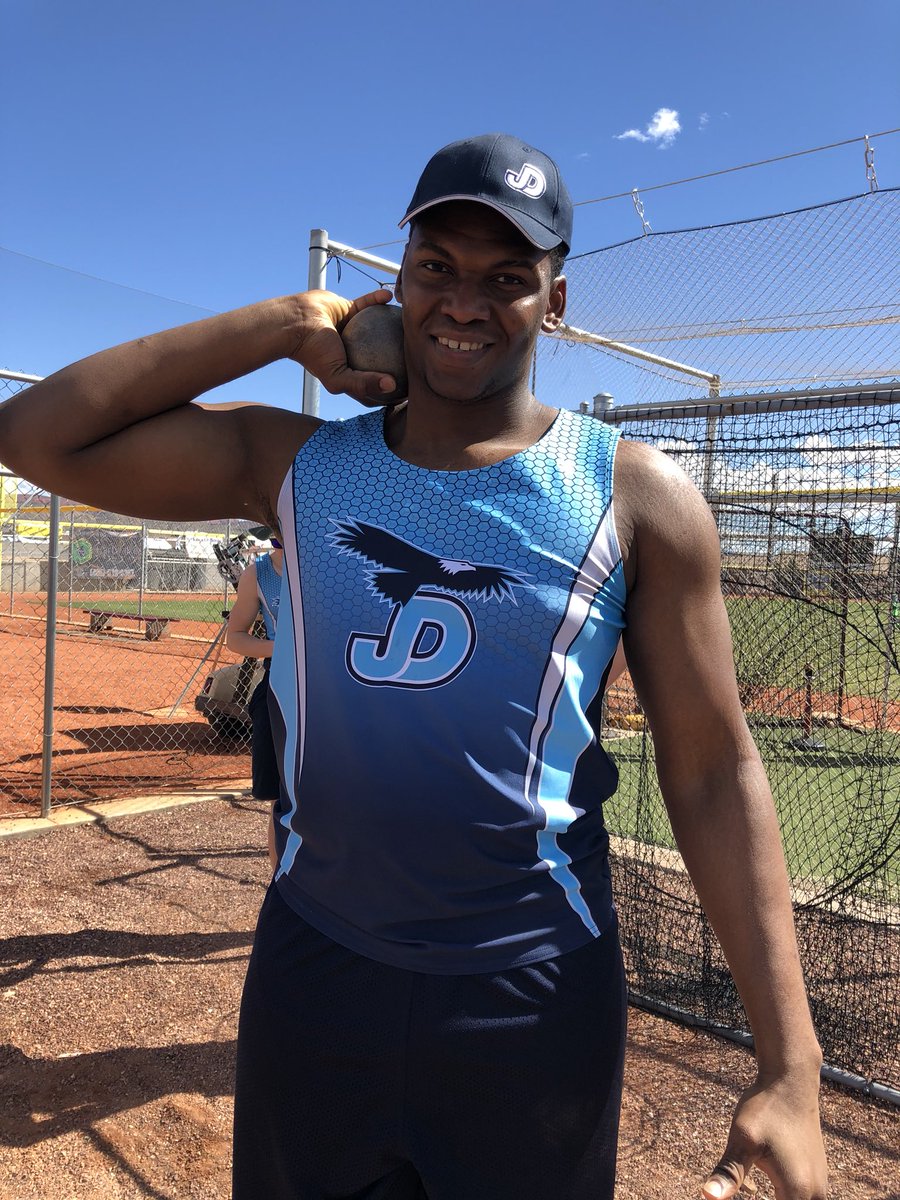 Big Chinonso Opara PR’s with a throw of 41’ in his FIRST MEET! Only going to get better. <a href="/oparachinonso6/">Chinonso🇳🇬</a> <a href="/BYUfootball/">BYU FOOTBALL</a> <a href="/coachtuiaki/">Ilaisa Tuiaki</a> <a href="/kalanifsitake/">Kalani F Sitake</a> <a href="/JDCHS/">Juan Diego Catholic High School</a>