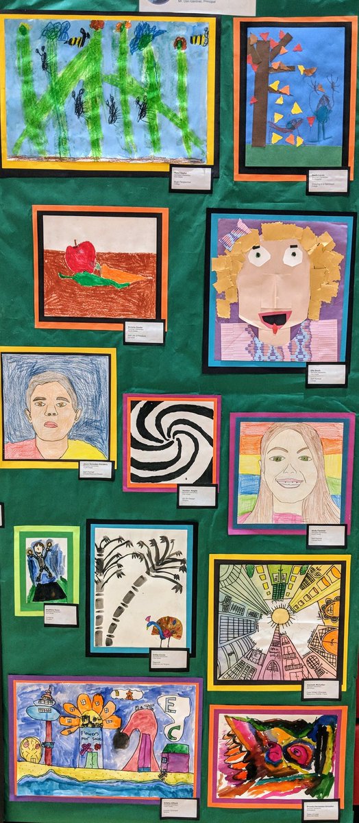So proud of our artsy @RES_Roadrunners there artwork is outstanding!