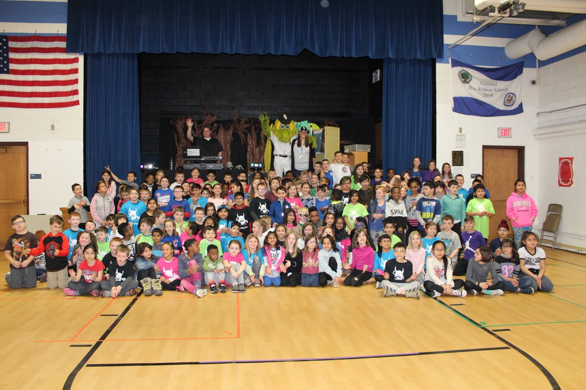 We had an awesome PARCC Celebration as our 3rd and 4th Graders finished their PARCC Testing! We even had a special visitor.