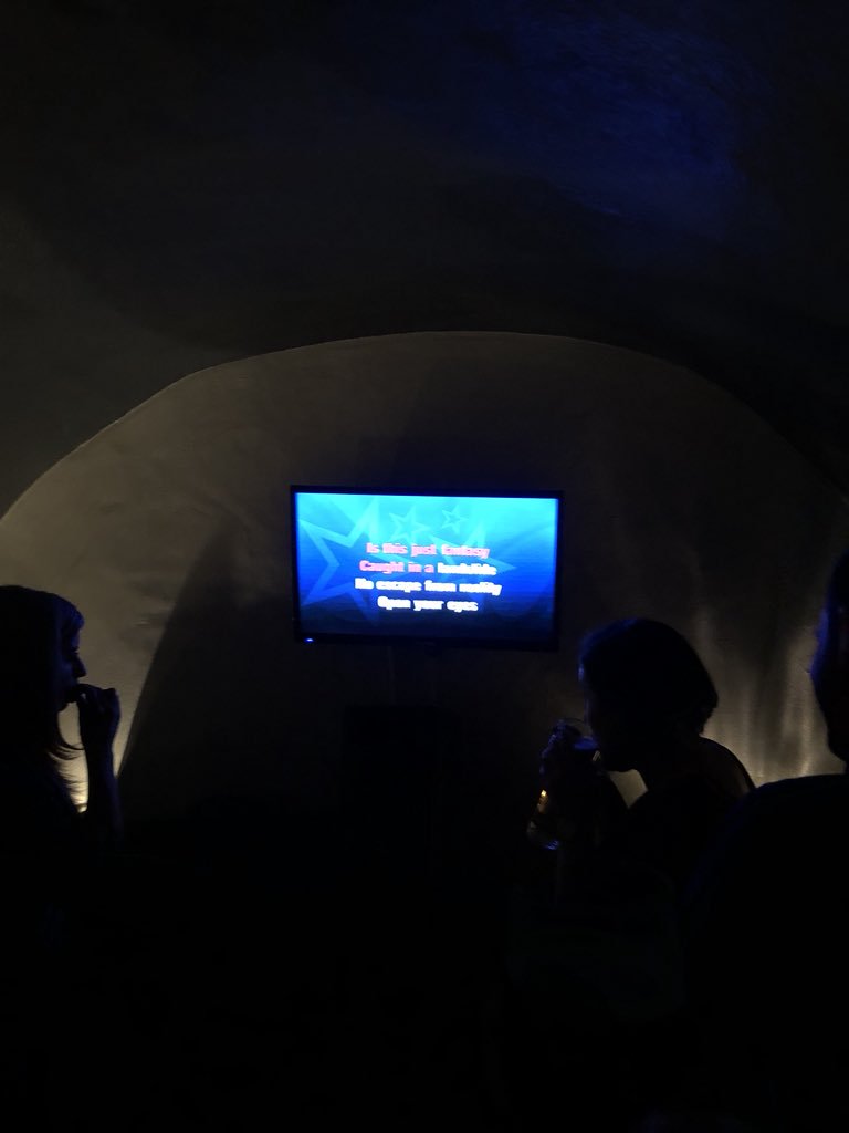 lewispb's tweet image. Ruby karaoke #bathruby 🎤