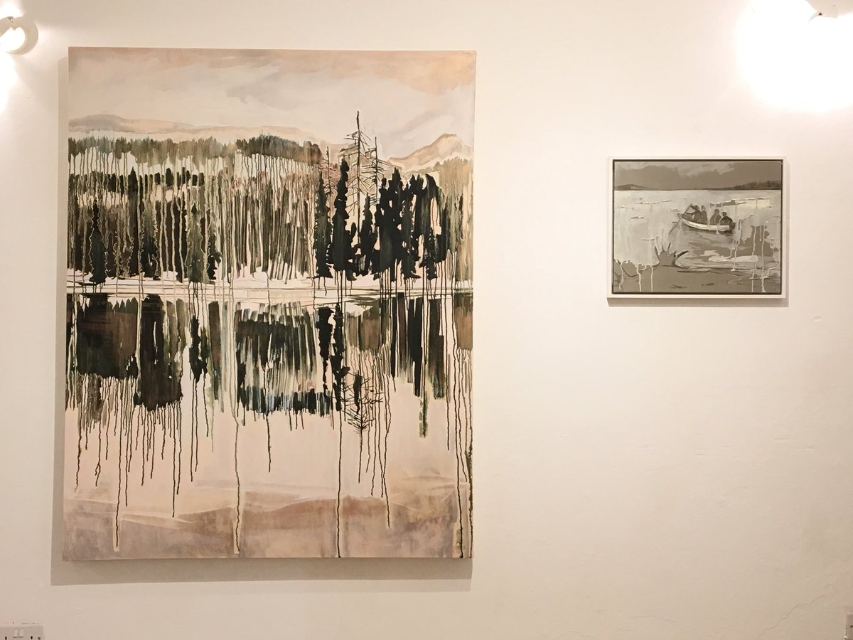 Opening 10 am tomorrow morning #popup #exhibition #art in #Painswick #Gloucestershire #cotswolds one weekend only! My paintings of the #scandinavian landscape on view. <a href="/ArtCoffeeCake/">Painswick Arts Cafe</a> <a href="/The_Painswick/">The Painswick</a> <a href="/painswickcentre/">The Painswick Centre</a> <a href="/RococoGarden/">Rococo Garden</a> @PainswickMouse <a href="/LovePainswick/">Love Painswick</a>