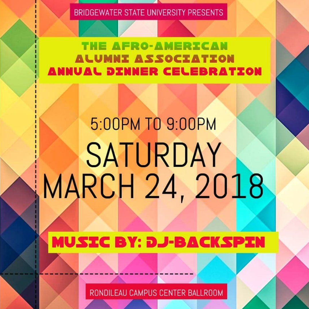 DJBACKSPIN01's tweet photo. This Saturday I'm back at my Alma Mater @BridgeStateU for their annual Afro - American celebration. Thank you to the university for having me DJ the celebration for the past 9 years!
Flyer design by: #backspincreations
.
.
.
#Djbackspin #Alumni #djlife 🎧💯😎🎓💥 https://t.co/CwfgFmFvHy