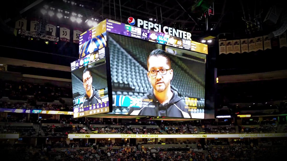 When Coach <a href="/acarrillojr/">acarrillojr</a>'s mug takes over <a href="/pepsi/">Pepsi</a> Vision at the <a href="/nuggets/">Denver Nuggets</a> <a href="/Lakers/">Los Angeles Lakers</a> game.