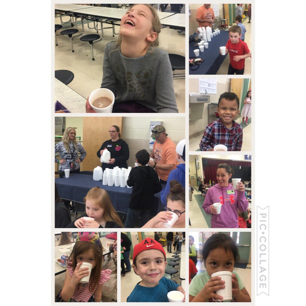 wcschoolfood's tweet photo. @MtYonahElem Assistant Principal Maggie Nations, her husband, and their daughter Gracie are serving our Mountain Fresh Creamery milk today as we celebrate #GeorgiaGrown day to wrap up #GaAgWeek2018
#WhiteCoMagic https://t.co/ikd4cdk4JP