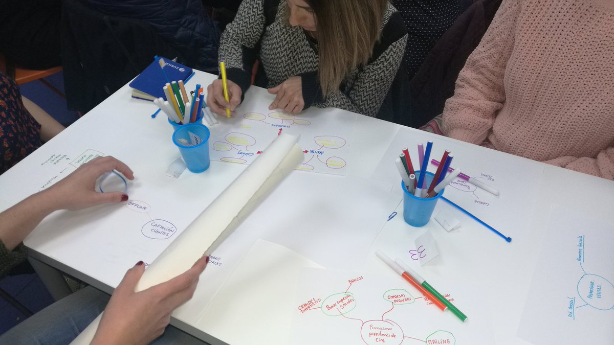 VaivenCom's tweet image. Así de bien lo hemos pasado hoy en los ejercicios de creatividad en @HuiWork #empresas,#MejoraEmpresarial