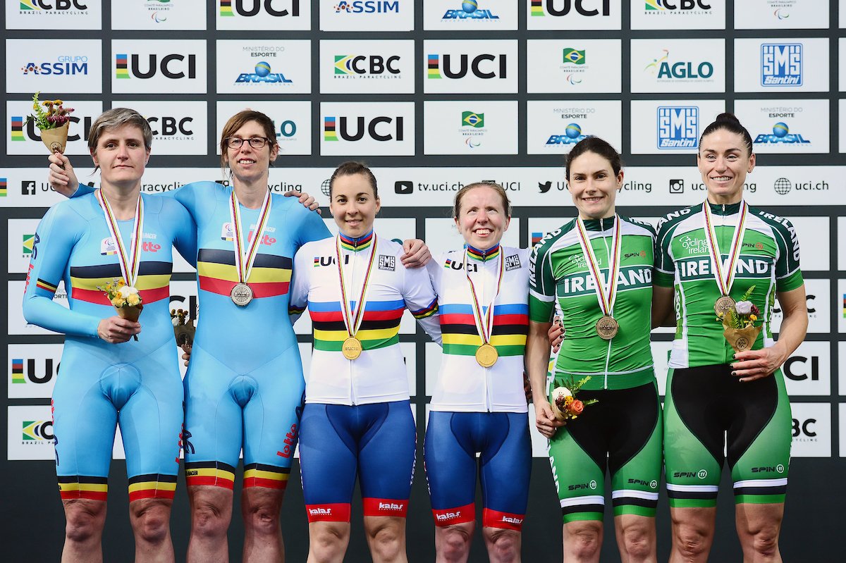 QUOTES: 

"We are both very proud of ourselves and are delighted to be coming home with the bronze medal.” 

And so you should 👊

Phenomenal ride by <a href="/KatieGDunlevy/">Katie-George Dunlevy PLY 🏳️‍🌈</a> and <a href="/evemccrystal/">evemccrystal</a> to bring home the 🥉🥉in style knocking 2.5 seconds off their qualifier! 
cyclingireland.ie/cycling-news-i…