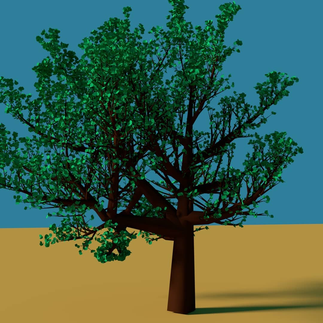 allbarklabs's tweet photo. Some more trees made with #sapling #blender3d #unity3d #gamedev #indiedev https://t.co/k2NLv3wAFE