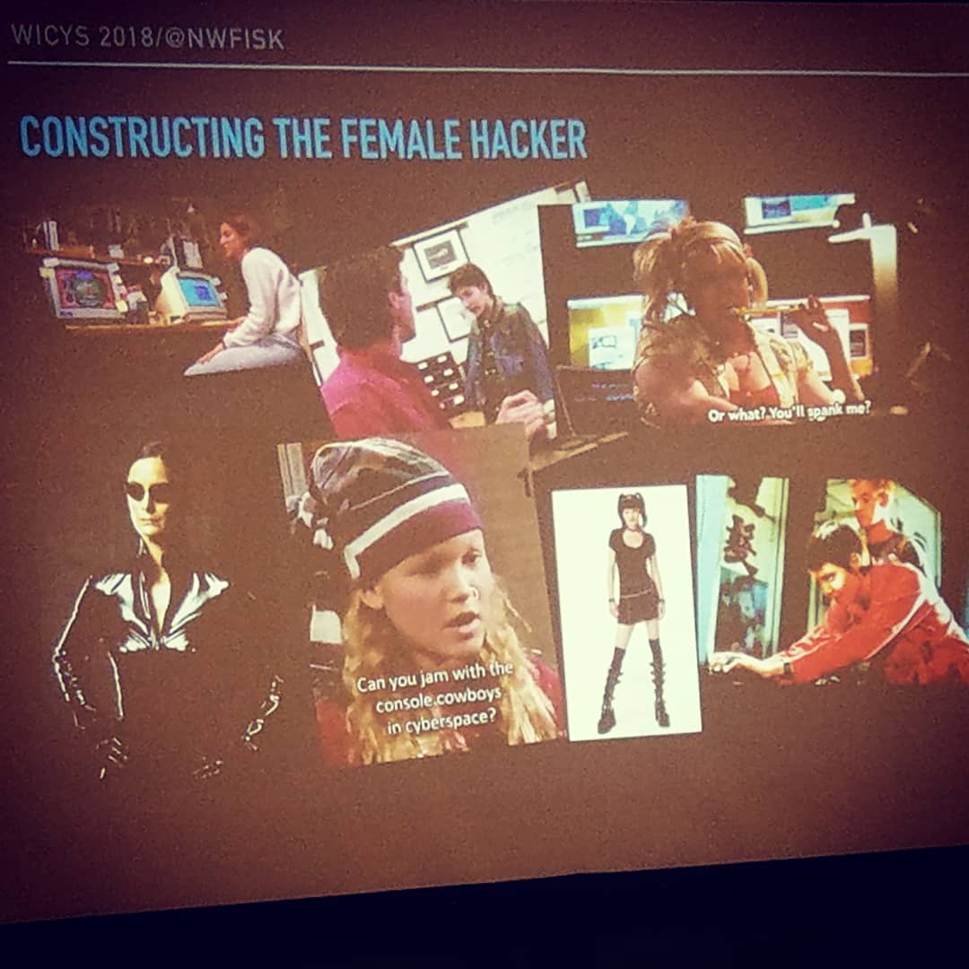 amaya30's tweet photo. Excellent workshop this afternoon on feminist theory and cybersecurity by @nwfisk and Felice Flake!! @WiCySconference #WiCyS2018 #womeninsecurity #cybersecurity #feminism #genderedcomputing #femalehacker https://t.co/Y9OtQdS6MQ https://t.co/87tHMbcIyY