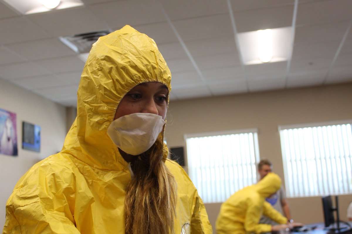 smaprep's tweet photo. #OUTBREAK2018 . . . The infection wreaks havoc at #SMAPrep! Thanks @LOrealUSA and @PardisSabeti for helping us shape the future of science. https://t.co/bScIcF24rh