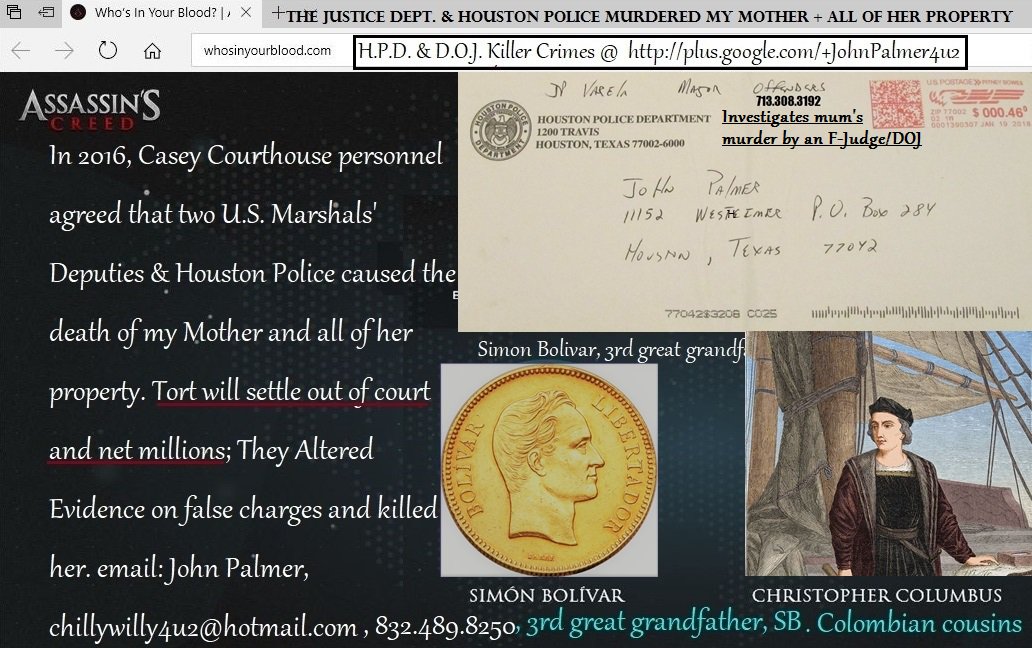 ComandoSBG_son's tweet photo. @TexasSouthern #TSU Judge Kenneth Hoyt is investigated by #HoustonPolice for the #Murder of my #British #Mum; #DOJ #FBICoverUp. Judge Lynn Hughes, Magistrate Calvin Botley... complicit/murder. #HCDAO #ChuckRosenthal resigned, #JudgeKennethHoyt kills. #ScotlandYard #UKinTX #SimonBolivar #HouNews https://t.co/b5nfob8Ss4