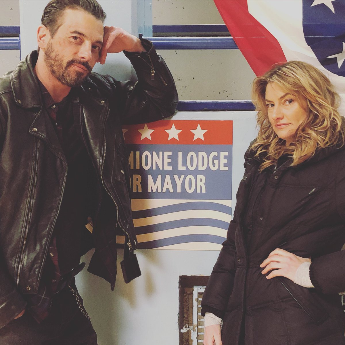 marisolnichols's tweet photo. These two.. going to miss them so much! @madchenamick #SkeetUlrich https://t.co/EZ7F2OaUkT