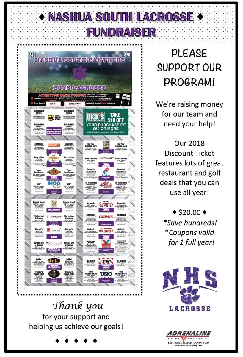 Please support our program!