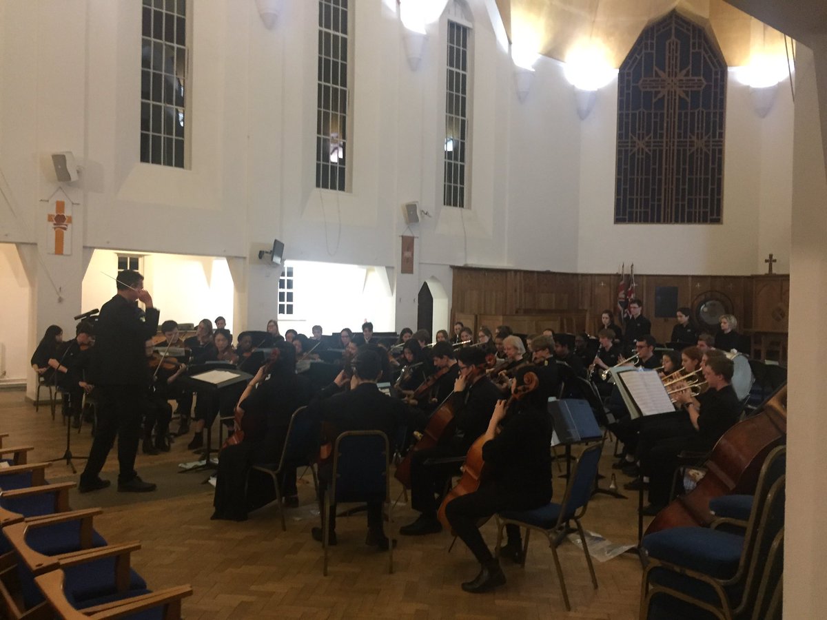 Congratulations Tom Thornton (trumpet) our Young Musician of the Year 2018 with fine performances from finalists Sonia Bae (violin) and Sophie Simpson (flute). Thanks to adjudicators Kathy Gunn &amp; Ian Rowe. Stunning playing from SYSO too! <a href="/WilsonsSchool/">Wilson's School</a> @Nonsuchmusic1