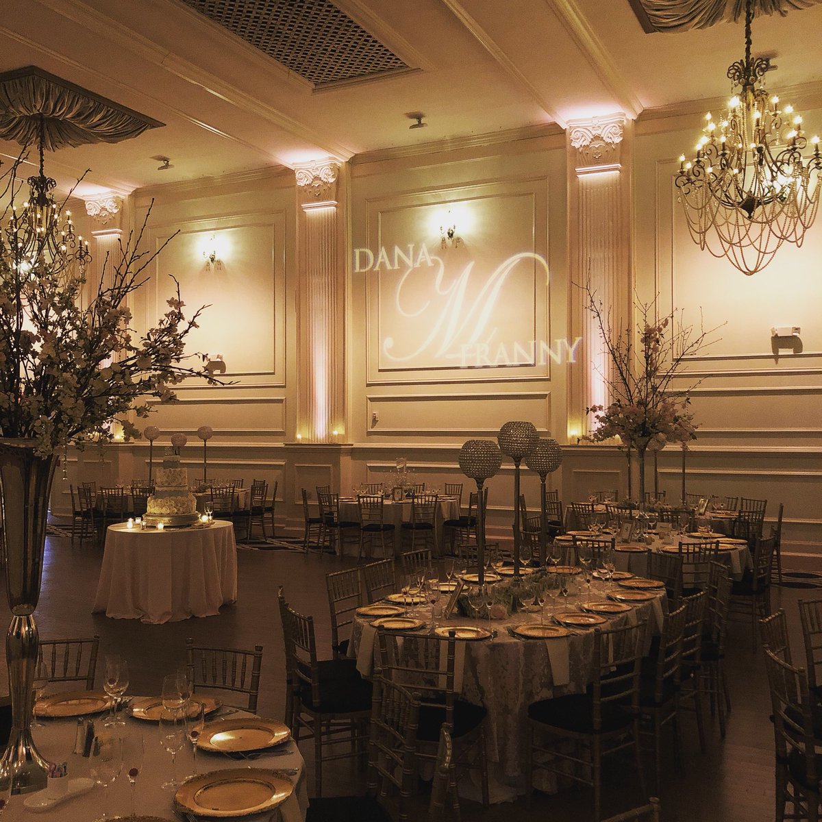 TagVisualMedia's tweet image. Location number 2 for Dana &amp;amp; Franny, the one, the only...the @Cescaphe ballroom!  It’s gonna get loud tonight! #phillywedding #weddingvideo