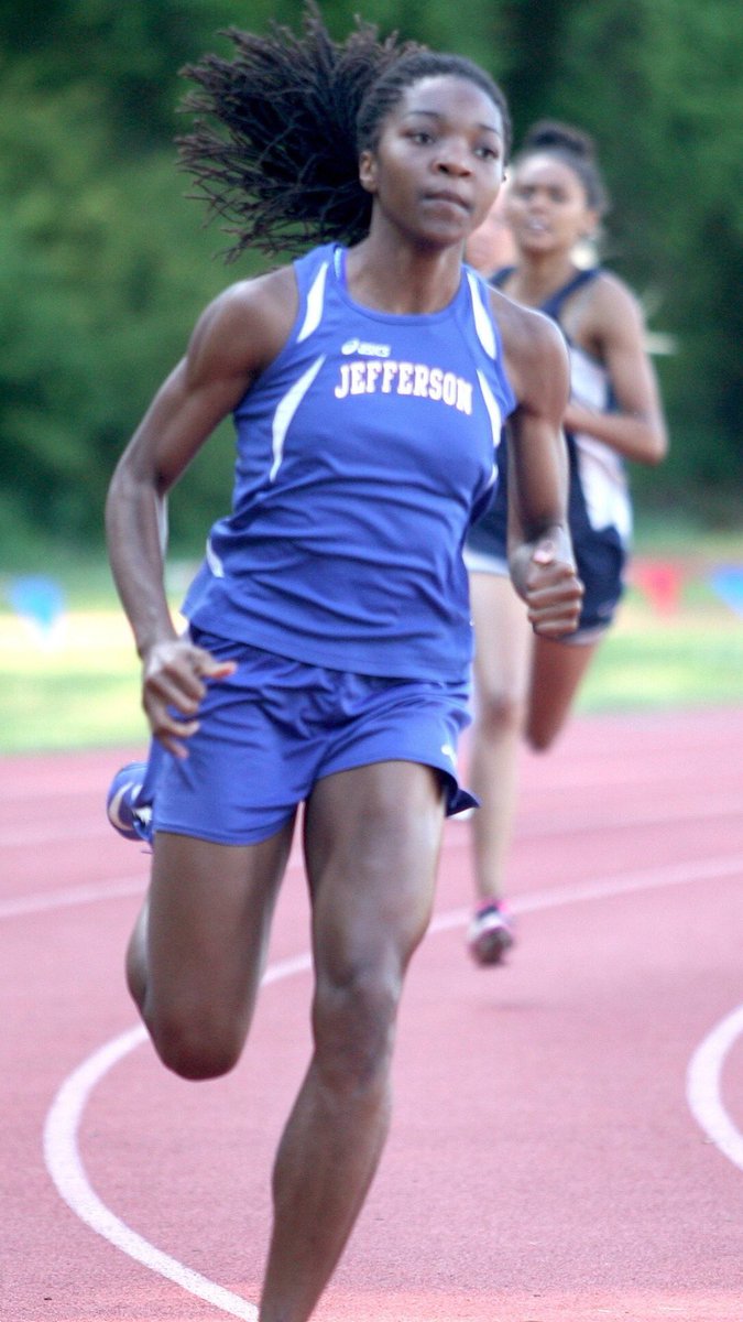 JeffersonFootba's tweet photo. 2 new JHS #Records !! 

Congrats to Clay Pender on breaking the 800 record with a 1:53.57 and Akera Benton on Triple Jumping 37'5"!!  #Wow 

By the way, BOTH are #MultiSport stars - Clay in Football &amp; Akera in Basketball. https://t.co/IOw9oWcqqV