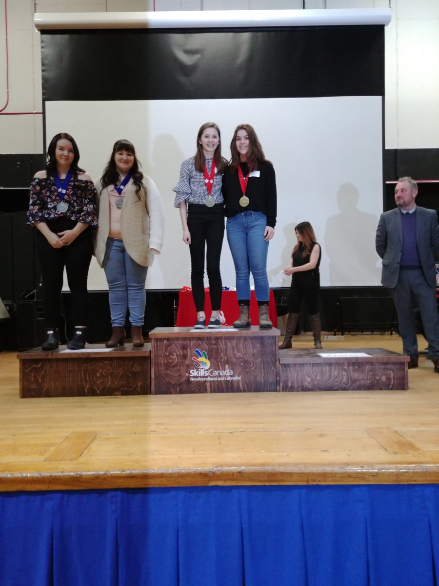 Huge congratulations to Emma McIsaac &amp; Lauren Dibbon on winning the GOLD 🏅 in the CBDC Pitch... Aka... entrepreneurial award. The girls won the intermediate challenge back in November and beat the best in high school today. Go Saxons!