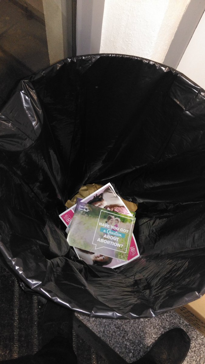 DanielC1997's tweet image. So today in work about 7 or 8 pro-lifers came in and asked me if we had a place I could put their info leaflets (not a single one of them was under the age of 65, guaranteed). I told them I knew exactly where to put them. #RepealThe8th