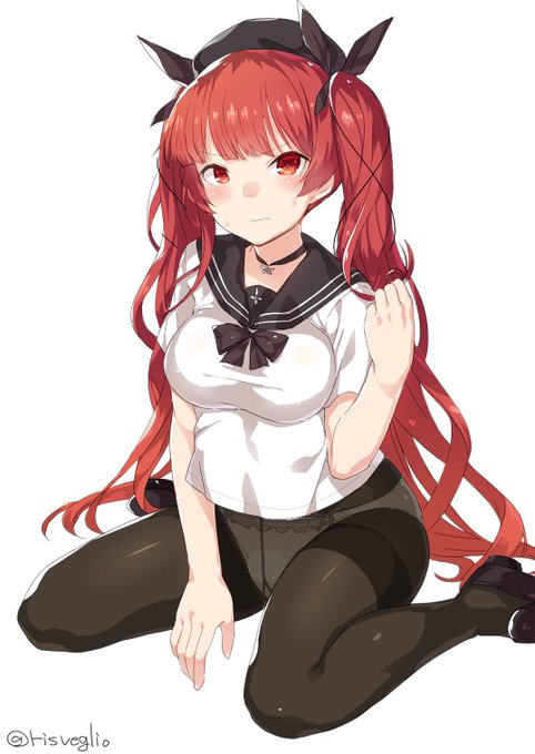 こんな時間だけど一応投げてみる ホノルルchang!
#アズレン版深夜の真剣お絵描き一本勝負 