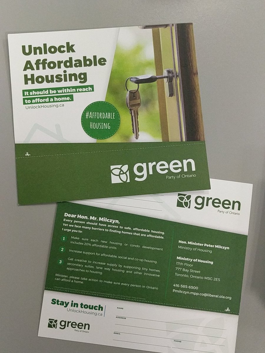 niagaragreens's tweet image. "If you want to attract talent to your community, we need to make sure that people have livable &amp;amp; affordable places to live -Buisnesses are recognizing this fact" @MikeSchreiner #onPoli @OntarioGreens