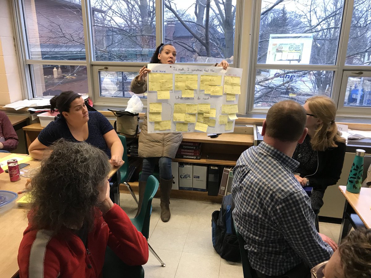 GillanSamantha's tweet photo. Yes I can! Use Zones of Regulation to explore intersection of math and well being Come visit @CourcelettePS @AliMacaulay @RMSOntario https://t.co/TiYBIYeIlN