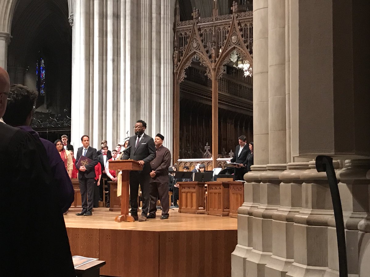 Interfaith Prayer Vigil at Washington National Cathedral