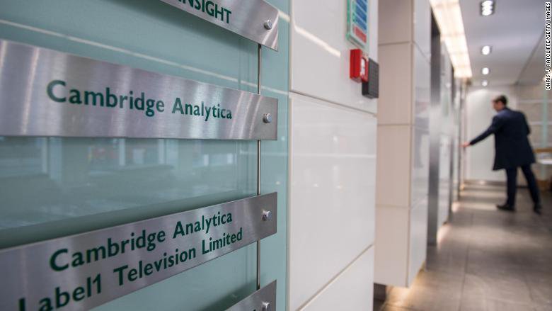 CNN's tweet photo. Cambridge Analytica says it's commissioning a third-party audit to prove that it deleted the trove of data about Facebook users that has embroiled the data analytics firm in controversy https://t.co/NWwbYtPMrF https://t.co/Psp51LHJfS