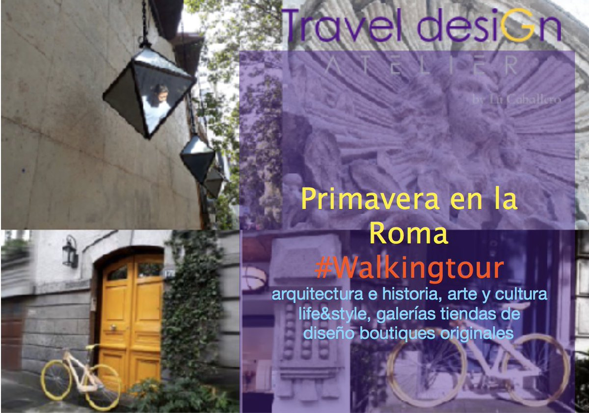 AtelierDeViajes's tweet photo. Felices: finalizamos el #walkingtour de hoy Primavera en la Roma. #SemanaSanta #CDMX https://t.co/Wdf441Rif3
