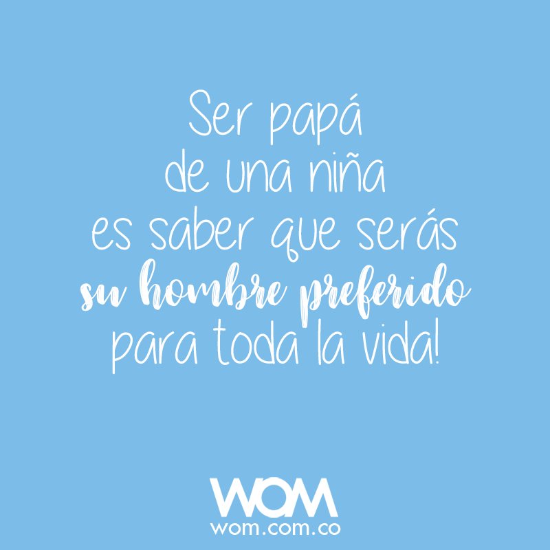 womcomco's tweet photo. ¡Arriba la manos de los papás que tienen un princesa!
WOM Tienda Online - Todo para mamás y bebés https://t.co/XTuQeaatJ2