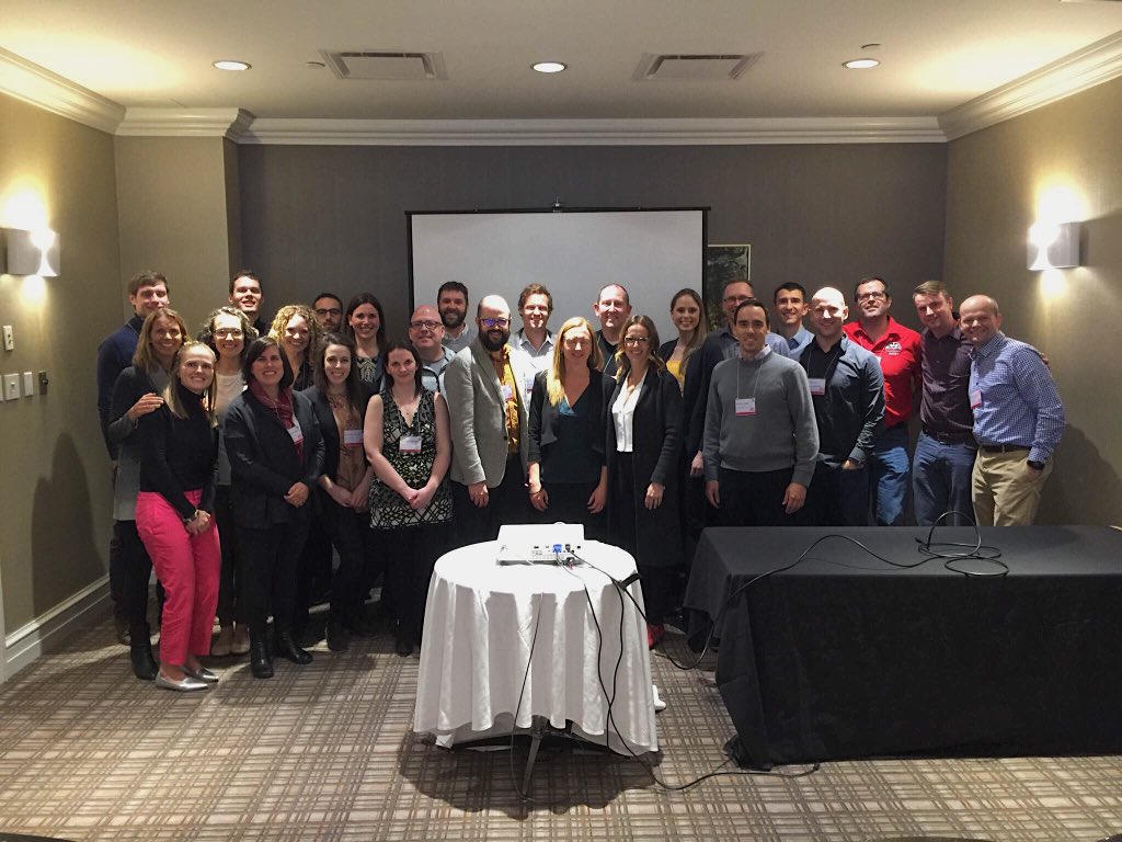 ECSEPS_2018's tweet photo. Talk about a meeting of the minds! Amazing to see so many powerhouses in the sport &amp; exercise psychology world in one room. 

Day 1 of #ECSEPS2018 was an ultimate success. Can’t wait to see what Day 2 has in store! https://t.co/Ra9m0A0UuB