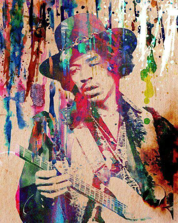 #JimiHendrix #Art #Rock #Music