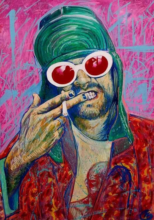 #KurtCobain #Art #Grunge #Music
