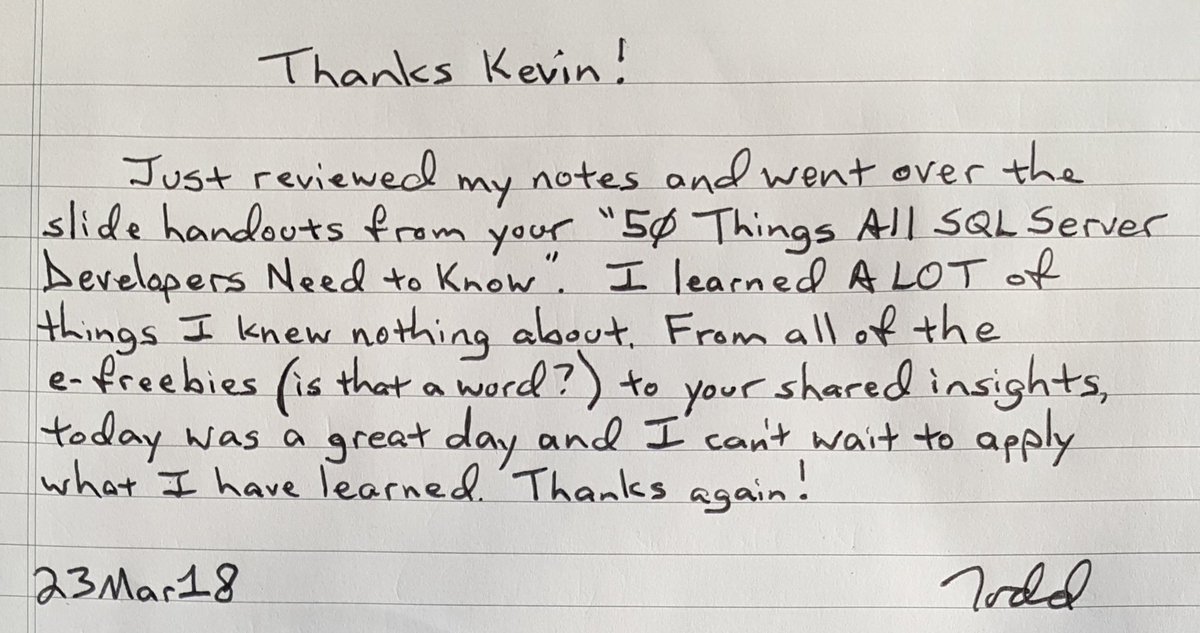 toddkleinhans's tweet image. #SQLSatCos @kekline