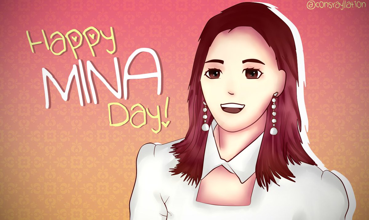 skzhyung's tweet photo. ~ <FAN ART> ~

Happiest birthday wishes to our dear Myoui Mina!

#HappyMINAday #TWICE
@JYPETWICE #FANART https://t.co/HhP9UoXktu