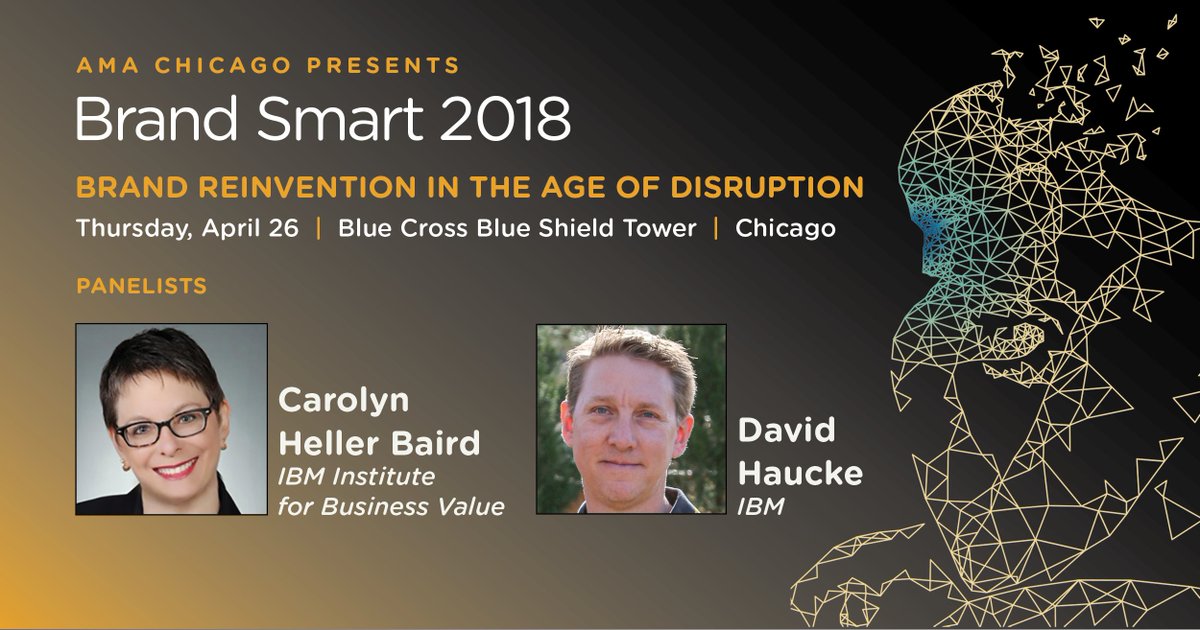 AI is the future of branding – but what does that look like? Hear from <a href="/cjhbaird/">Carolyn Baird</a> and <a href="/dhaucke/">dhaucke</a> of @IBMWatson and get a live demo at Brand Smart:  amachicago.org/brand-smart/