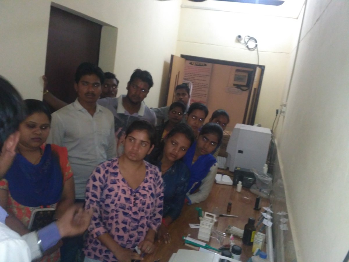 skill_anand's tweet image. Hospital visit of our students at Anand Hospital under the Dr. Madhukar Gupta(MBBS M.D.)