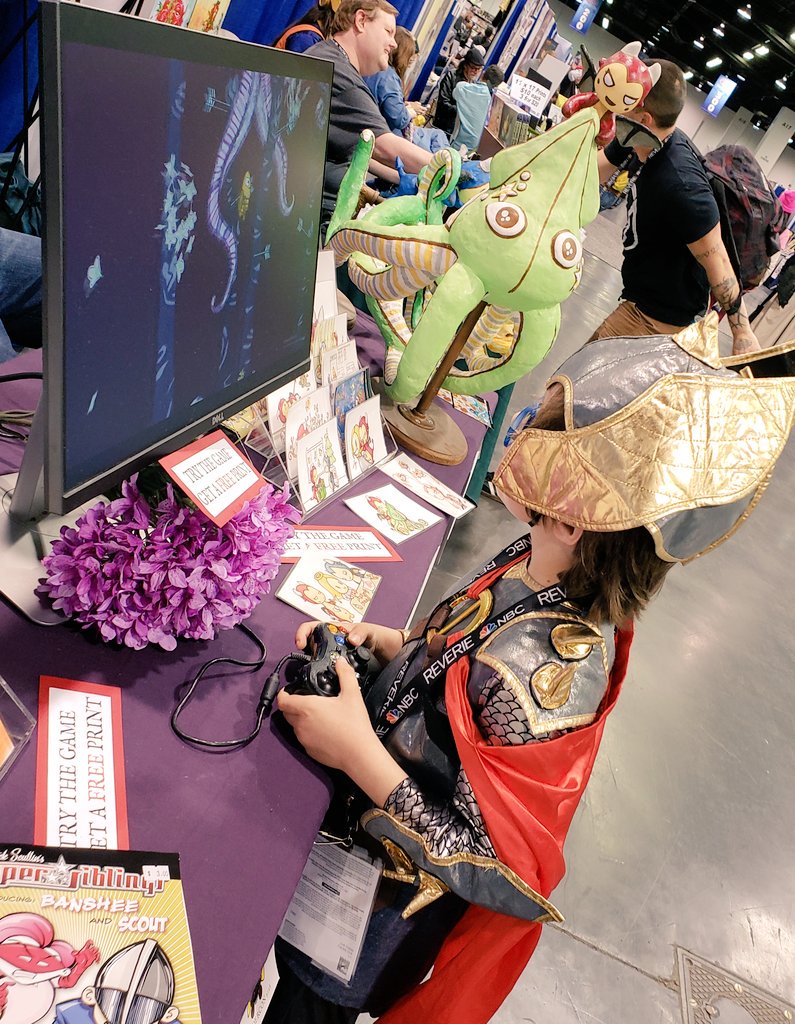 LiLysRevenge's tweet image. Day 1 done #wondercon2018 hope to see you all tomorrow.