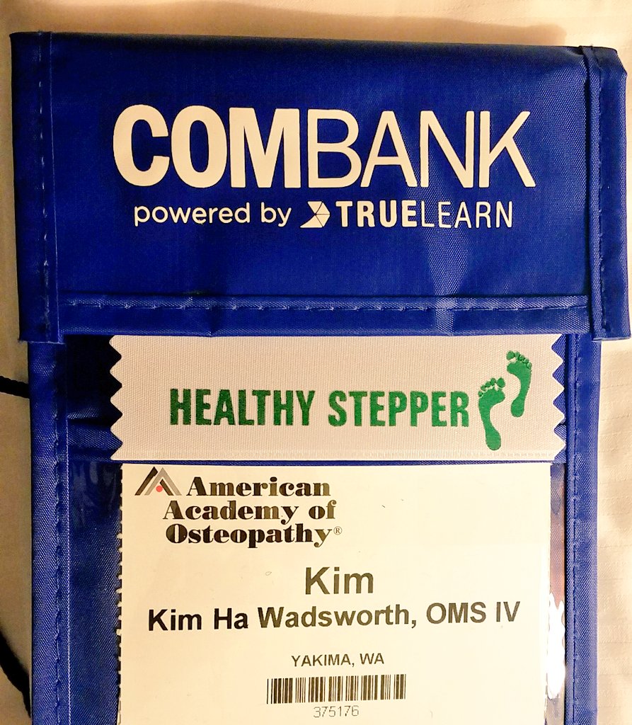 WadsUpDoc's tweet photo. Surpassed 10k steps today climbing /descending 17 floors to and from @HiltonAnatole Tower room to #AAOConvo18 workshops and lectures multiple times #huge hotel - earned #HealthyStepper badge #yay https://t.co/ftDaVW4u00