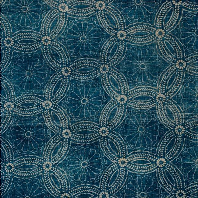 Detail of an early 20th century Japanese Indigo textile