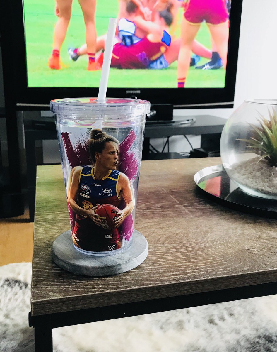 _jabr's tweet photo. I’ve got my @Zilks cup ready to go! Good luck @lionsaflw in today’s Grand Final! 🦁🏆 #AFLWGF https://t.co/8Rb2cIu6PU