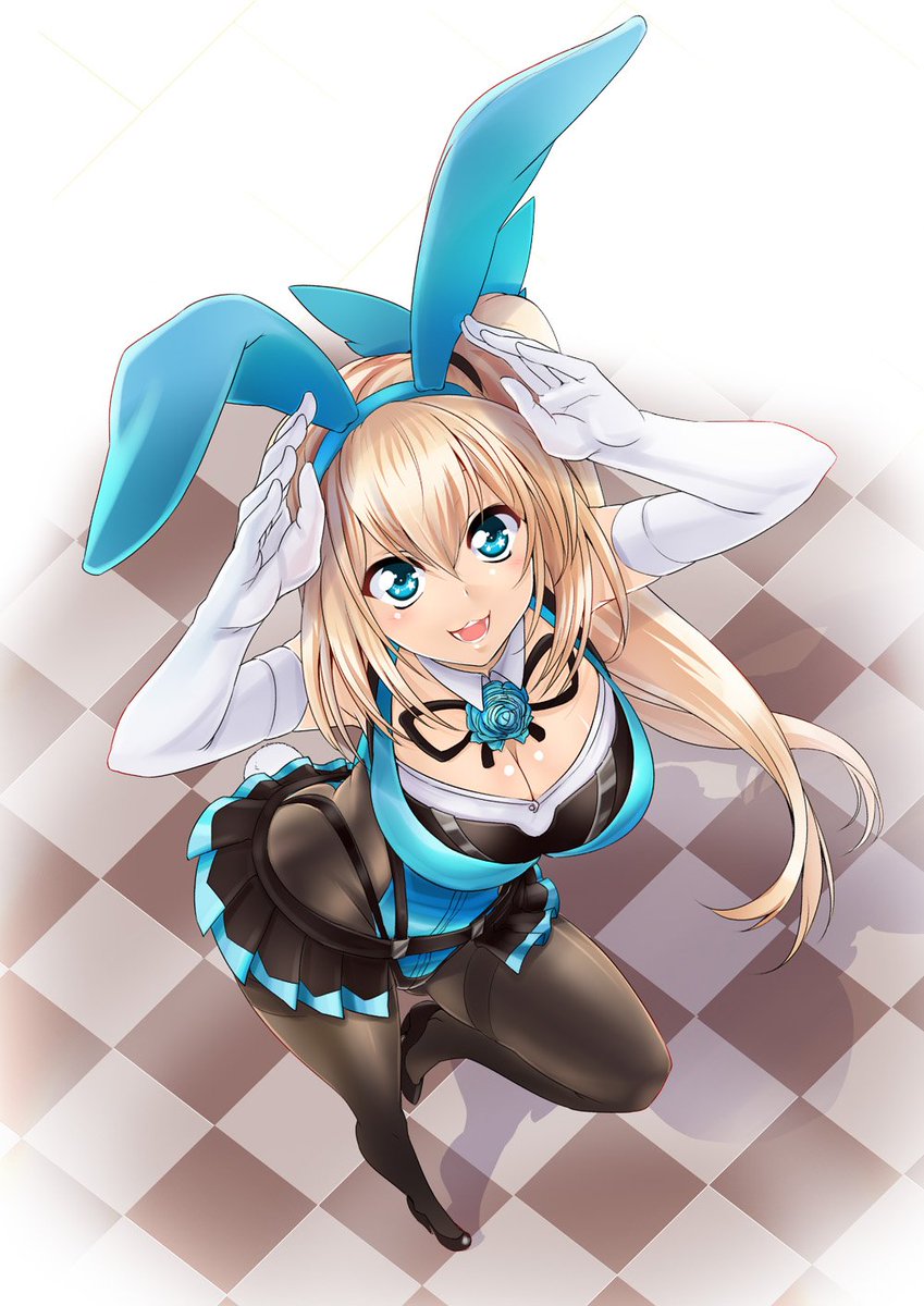 伊賀たまき ハロー ミライアカリだぴょん 衣装をバニーガール風に改造してしまいました アニメジャパン行けないので寝ます D ミライアカリ