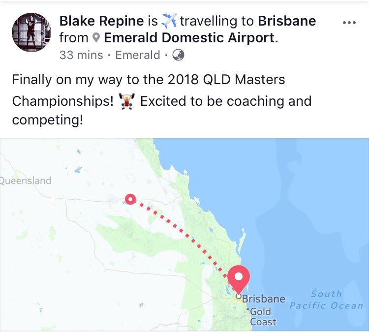 BlakeRepine's tweet photo. Time to do some lifting ๐๐ผโโ๏ธ @QWAInc #QLDweightlifting #weightlifting https://t.co/ERqaZirVLI