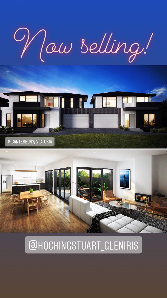 NaxosGroup's tweet photo. Our Canterbury Townhouses are now selling! Contact us for more info. #property #RealEstate #melbourne #melbRE https://t.co/bfdIswSr7A