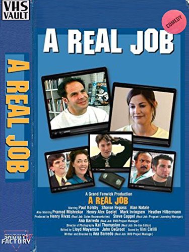 3HorsesRadio's tweet photo. A Real Job (2001) true indie no-budget romcom asking the eternal question of whether one should sell out &amp; join the race to the top or keep working at the video store 2 save your soul This movie was shot on digital video I think &amp; its most unique &amp; entertaining! *** #lilweeviews https://t.co/S1hrDTQghn