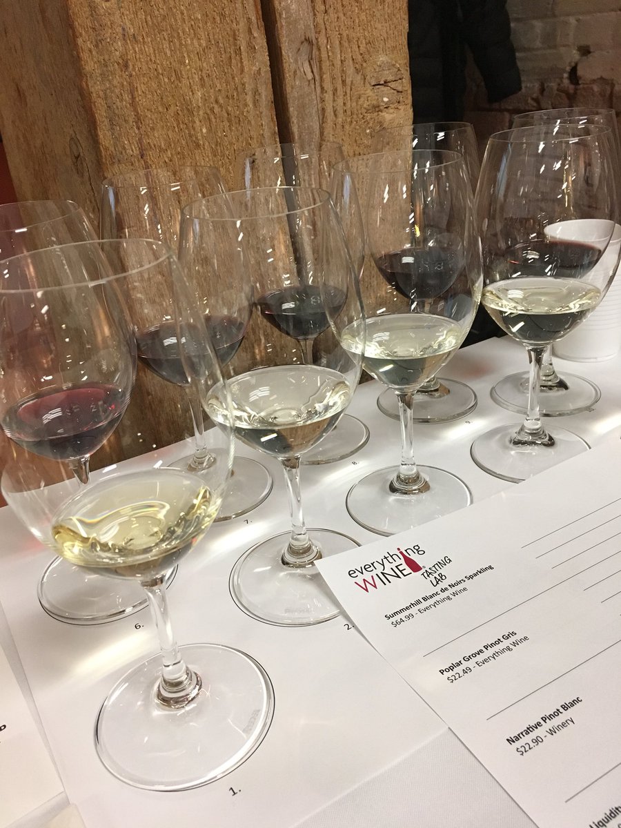 ABLEBC's tweet photo. Excited to be trying some of BC’s best tonight! @EWineBC Tasting Lab at @BrixStudio #BCWine https://t.co/eMqp7gO7fk