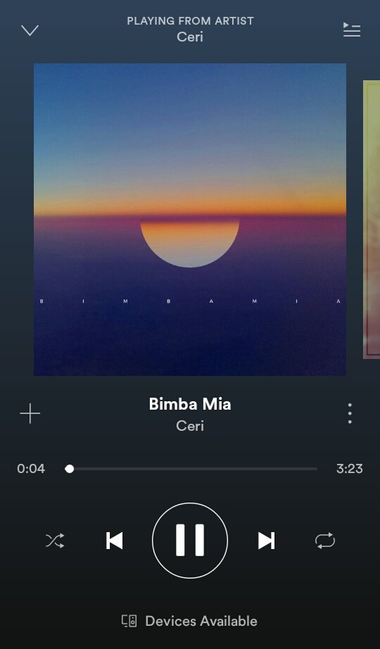 Veronica_Cara's tweet photo. Io vorrei fare i complimenti a chi ha realizzato la grafica di questa copertina perchè evoca sia l'alba che il tramonto. Pazzesca. Ah giá, Ceri è un produttore, non un cantante. https://t.co/MTfwMh1fTc