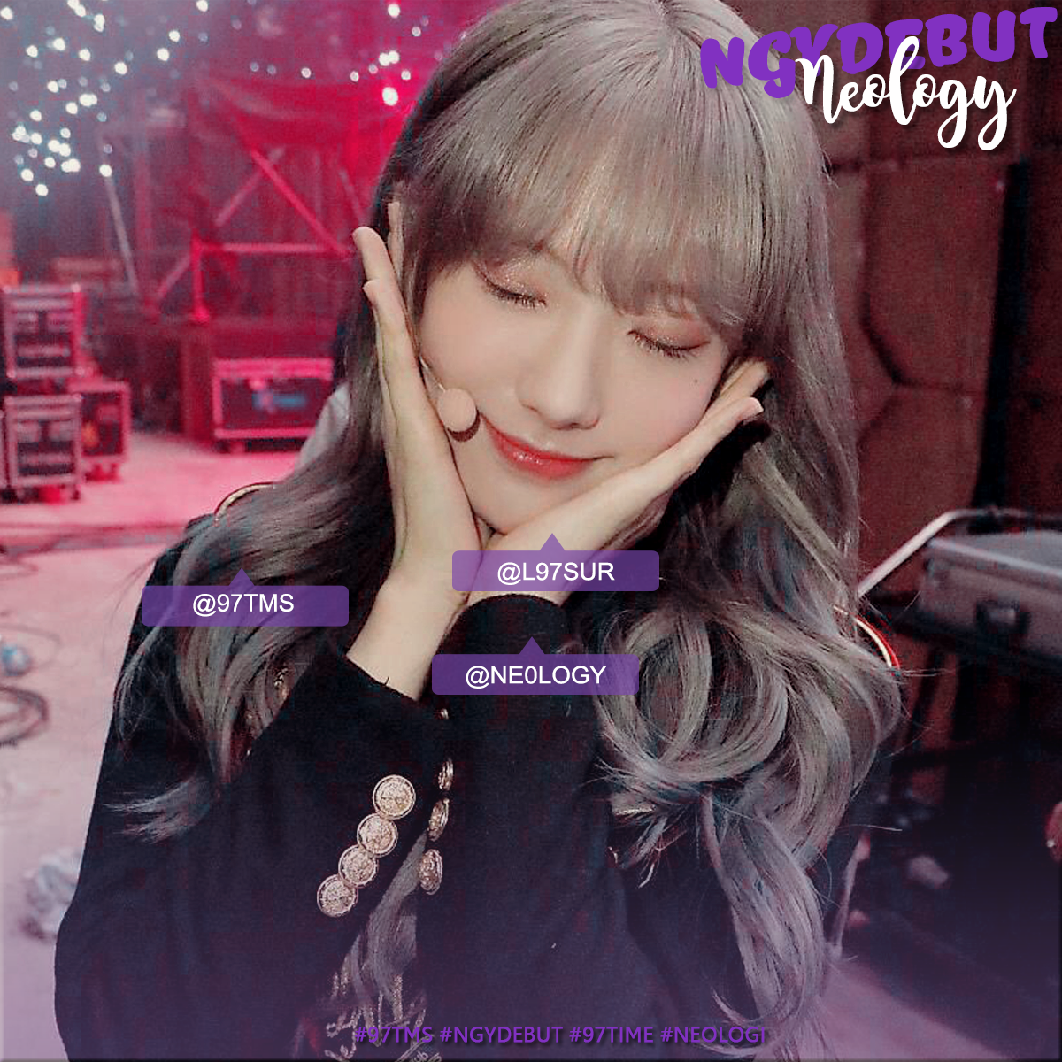 witchfk's tweet photo. ━ #NGYDEBUT : #97TMS ; 180323
♫ ) Me siento tan afortunada de estar aquí en el debut de Neology, les deseo lo mejor en este día y el futuro que todo lo que se propongan les salga muy bien. tanto como #97TIME y yo los apoyaremos en su carrera. Me declaro su fan ¡mucho éxito! https://t.co/vrjlkTO5iF