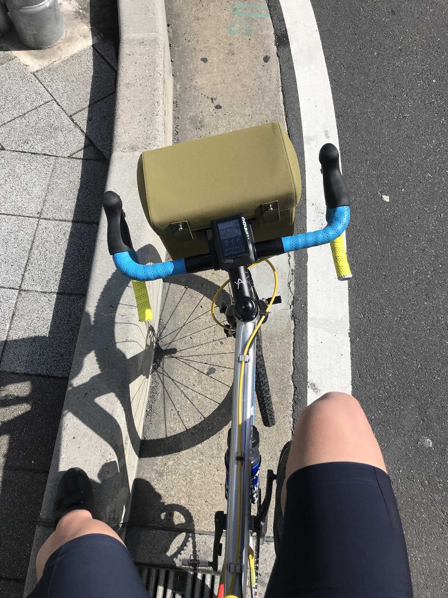 けんたさん 自転車 デジカメ