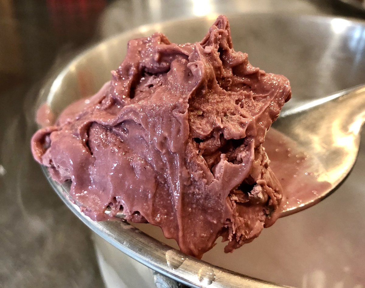Soooooooo
It’s spring (please ignore the recent snow storm)
So we are breaking out 2 new spring inspired nitrogen ice cream flavors.....
Blackberry Ricotta Basil 
and 
Peach Granola Brown sugar
