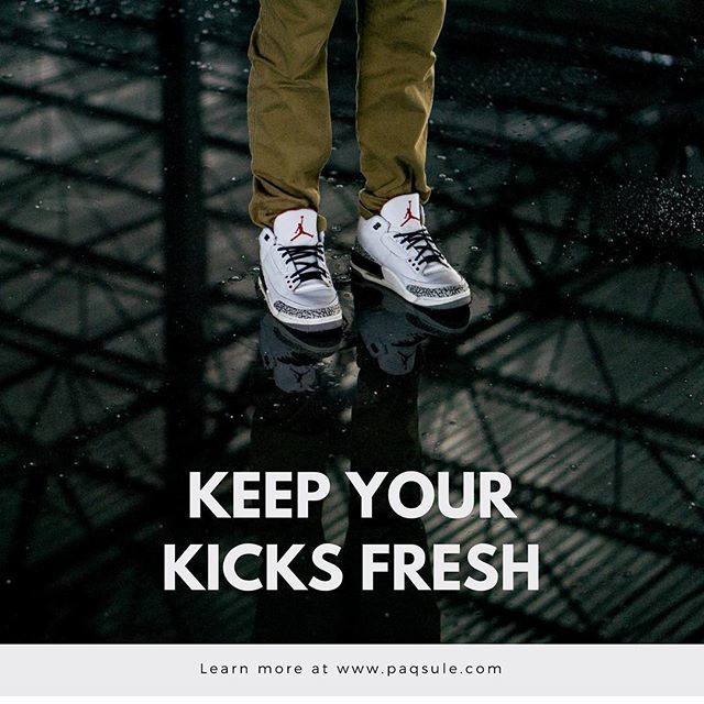 paqsule's tweet photo. Always have fresh kicks inside and out. #nostink #odorfree #smellyshoes #sneakerhead #sneakers #paqsule https://t.co/IWVsQFi4QG